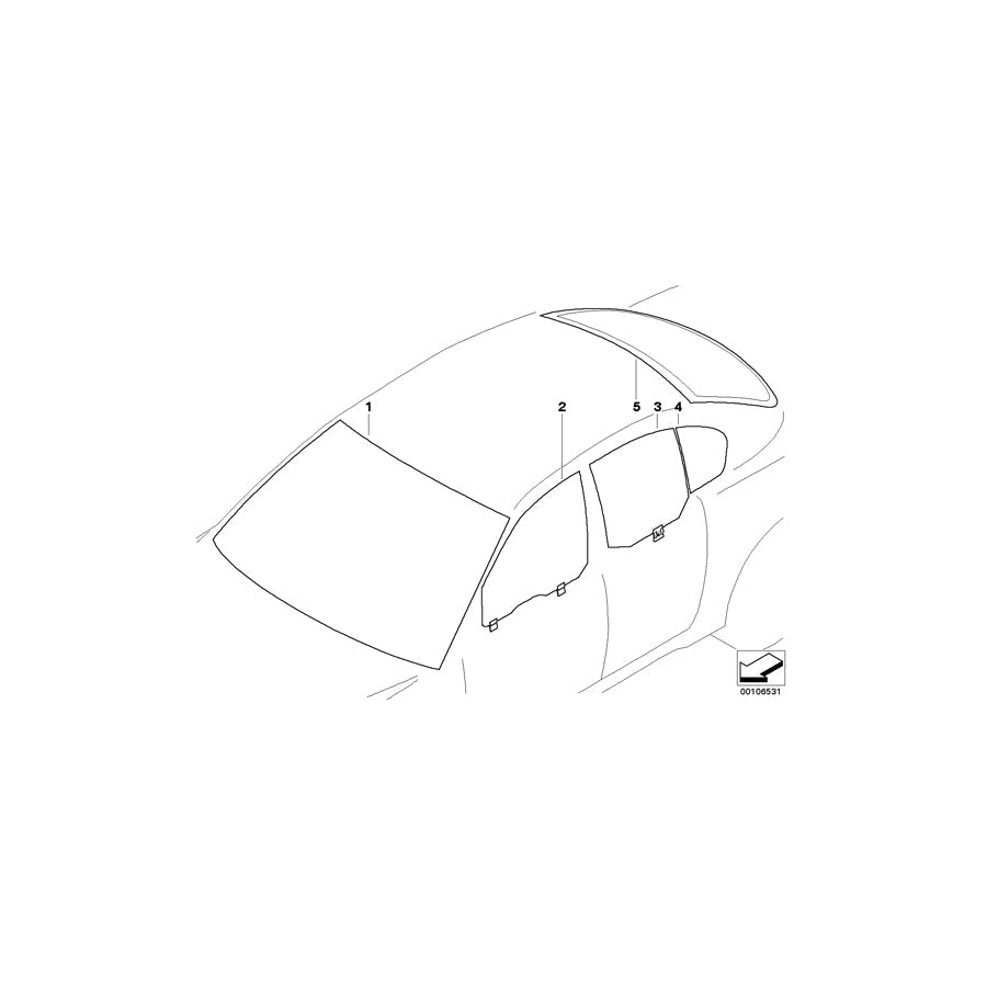 Genuine BMW 51487009037 E60 E61 Sound Insulation F Apron (Inc. 520i, 520d & M5) | ML Performance US Car Parts