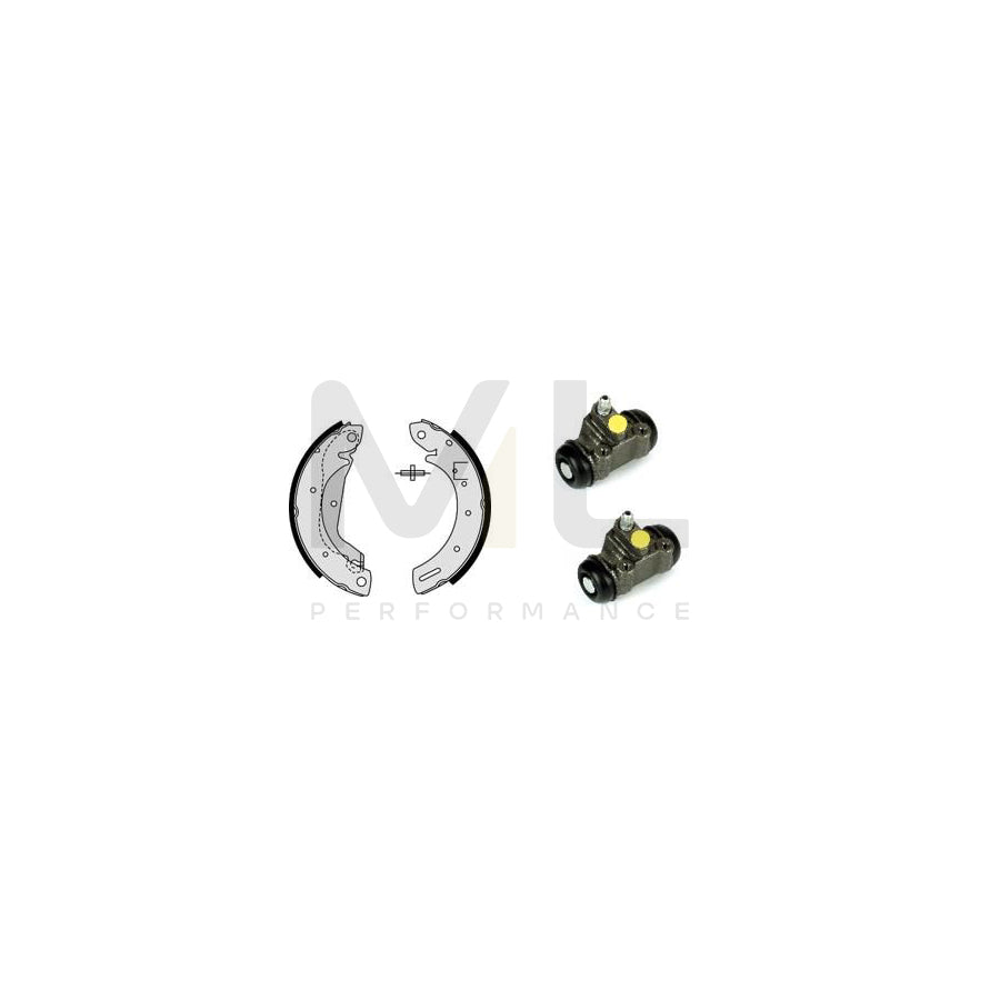BREMBO STANDARD KIT H 56 013 Brake Shoe Set Ø: 254mm | ML Performance Car Parts