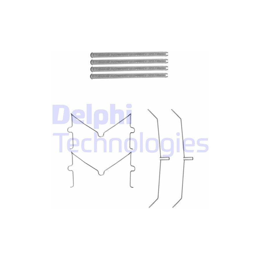 Delphi Lx0637 Accessory Kit, Disc Brake Pads