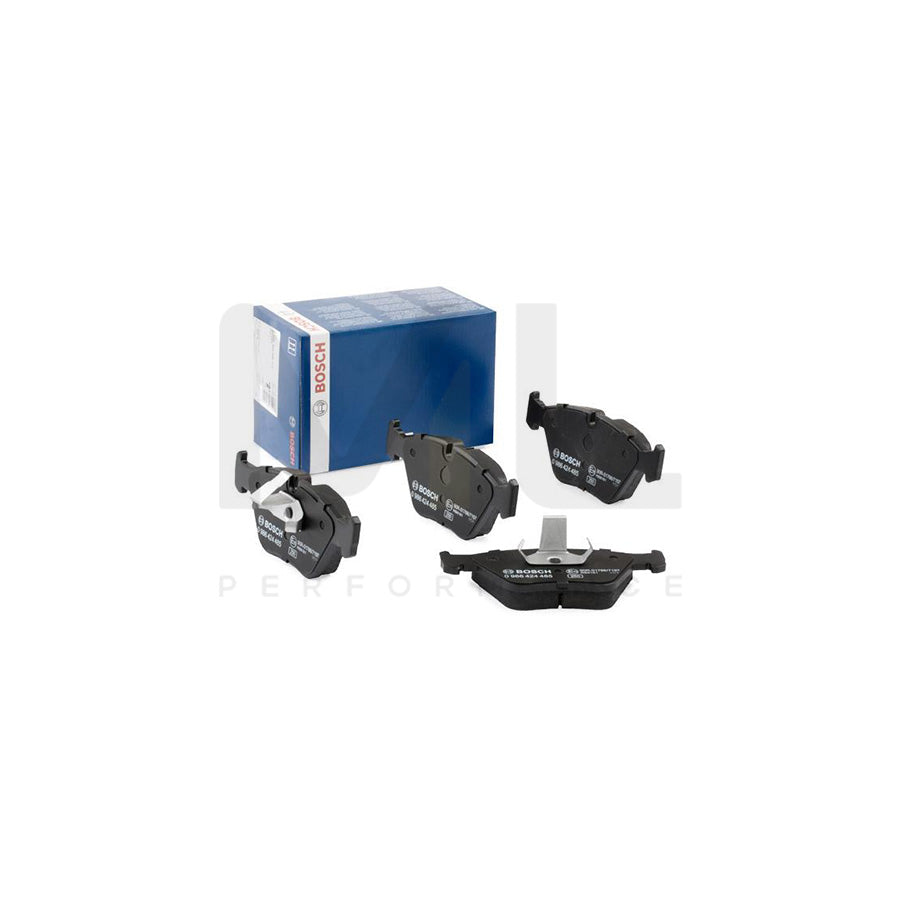 Bosch 0986424485 Brake Pad Set With Anti-Squeak Plate, With Piston Clip BP253 | ML Performance Car Parts