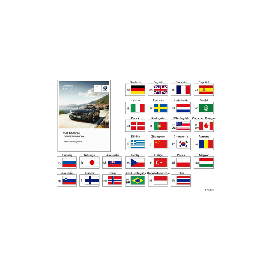 Genuine BMW 01402955230 Owner's Manual For E89 With Idrive DA (Inc. Z4) | ML Performance US Car Parts