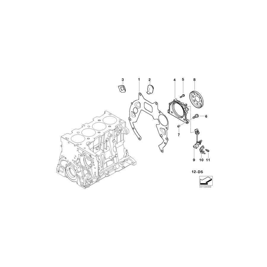Genuine BMW 11110394505 E91 E87 E83 Gasket Set Engine Block Asbesto Free (Inc. 318d, 320td & X3 2.0d) | ML Performance US Car Parts