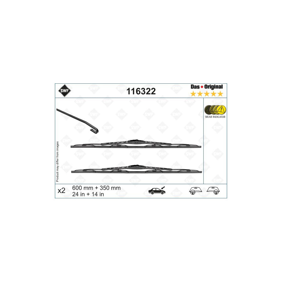 Swf 116322 Wiper Blade | ML Performance US Car Parts