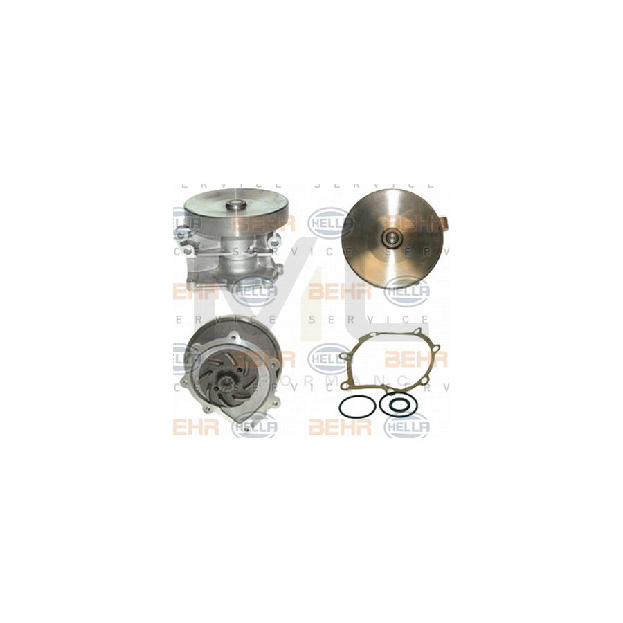 HELLA 8AC 355 388-691 Brake Caliper without holder