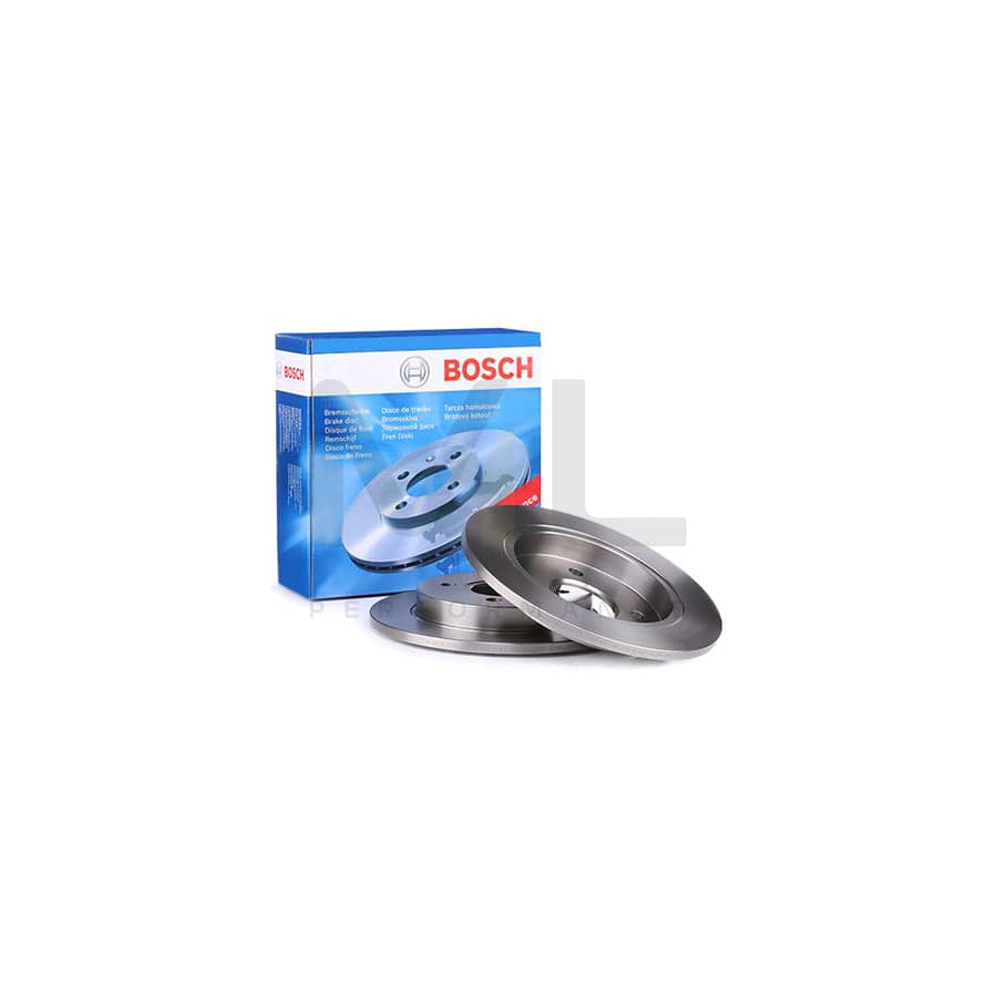 BOSCH 0 986 478 344 Brake Disc Solid, Oiled | ML Performance Car Parts