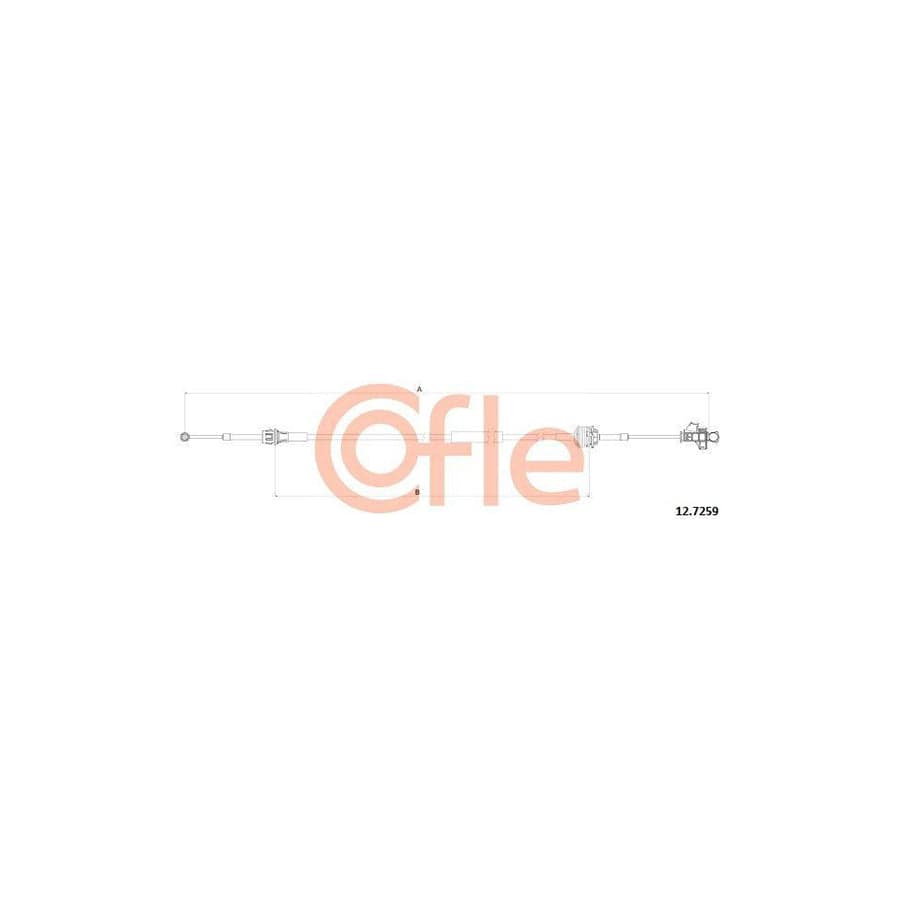 Cofle 92.12.7259 Cable, Manual Transmission