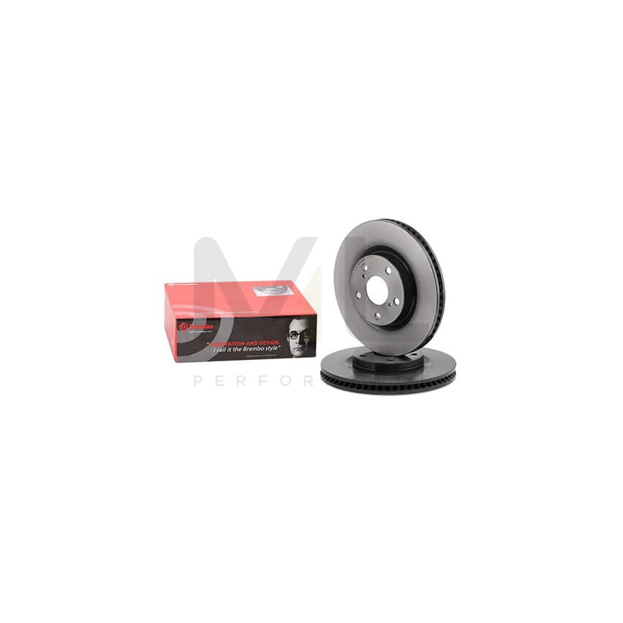 BREMBO COATED DISC LINE 09.A417.11 Brake Disc Internally Vented, Coated | ML Performance Car Parts