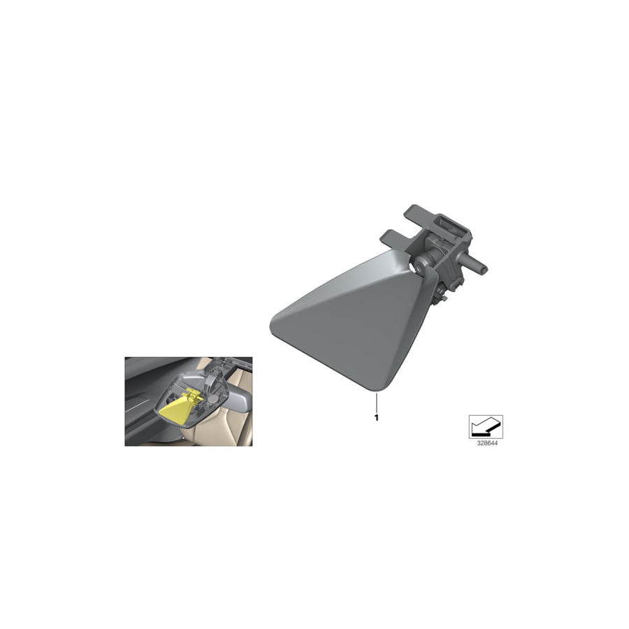 Genuine BMW 66519458745 I12 I15 Kafas Camera (Inc. i8) | ML Performance US