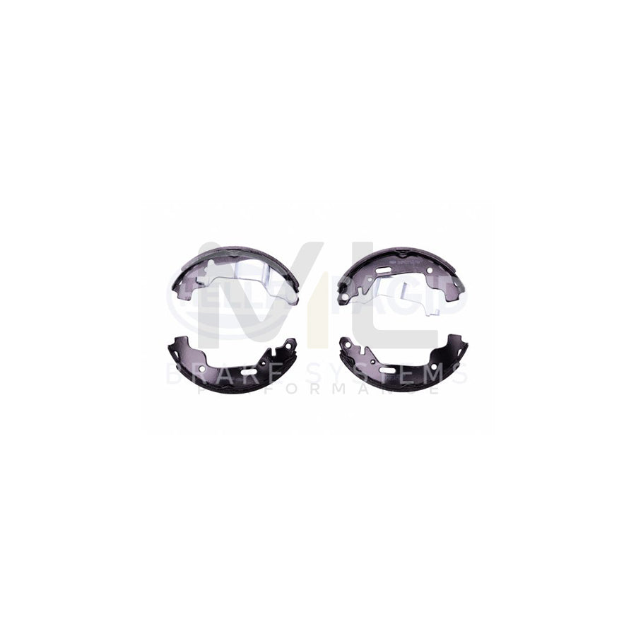 HELLA 8DB 355 002-451 Brake Shoe Set with handbrake lever