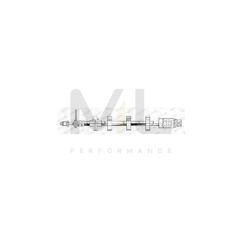 FERODO FHY2198 Brake Hose for PEUGEOT 406 577mm, M 10X1 | ML Performance Car Parts