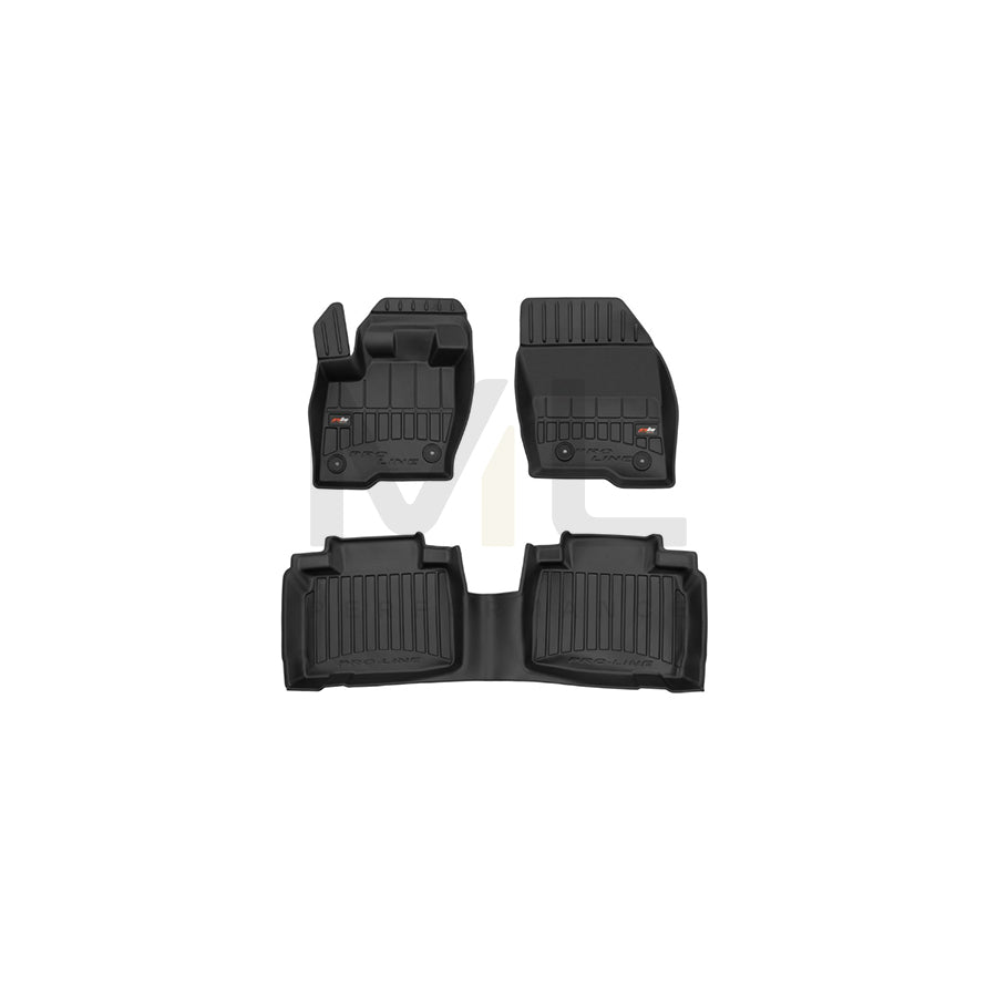 FROGUM Tailored, ProLine 3D409996 Floor mat set for FORD USA Edge Mk2 (CD4) Elastomer, Front and Rear, Quantity: 4, Black, (LHD)