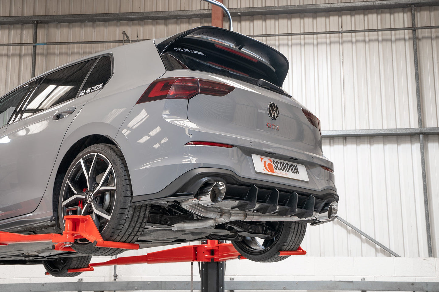 Scorpion SVW070D VW Golf GTI MK8 Resonated Predator Gpf-Back System | ML Performance US US
