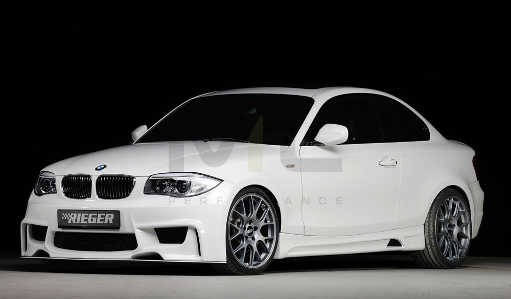 Rieger 00035037 BMW 1 Series E81 E82 E88 Side Skirt 4 | ML Performance UK Car Parts