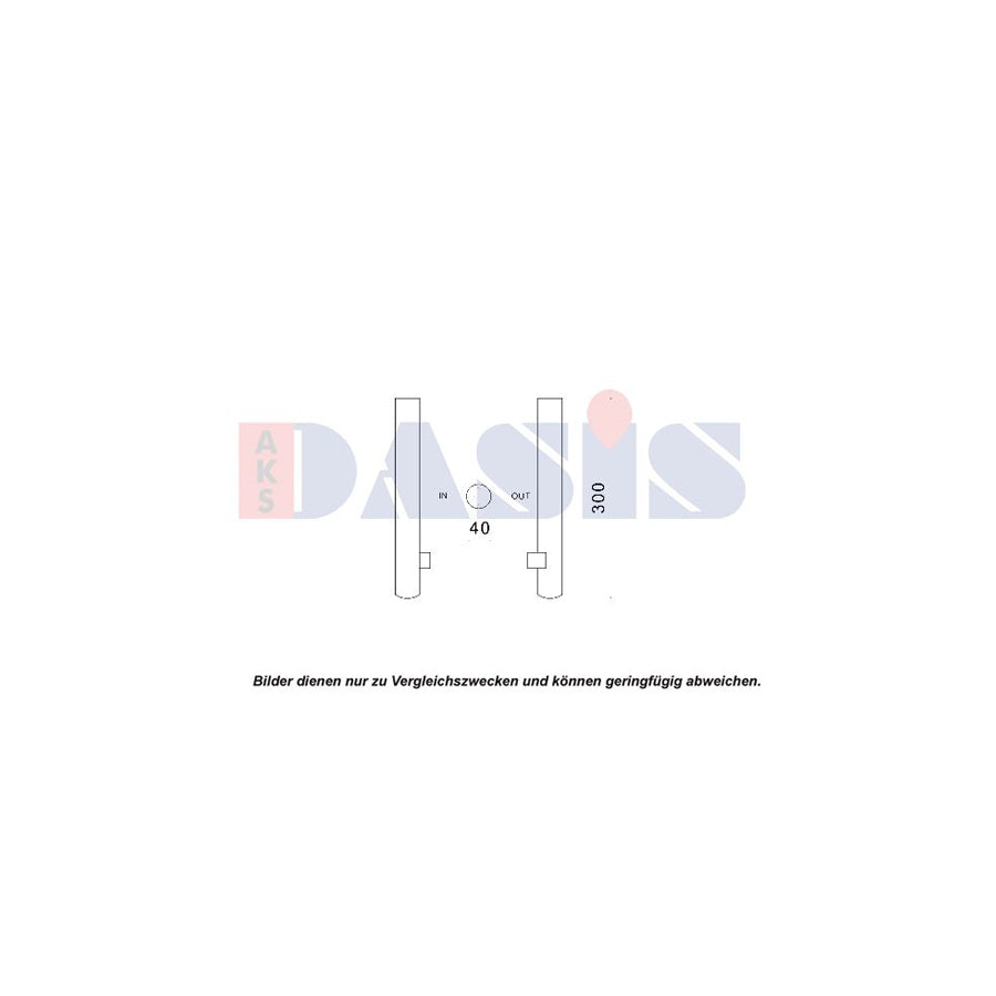 AKS Dasis 800664N Dryer, Air Conditioning