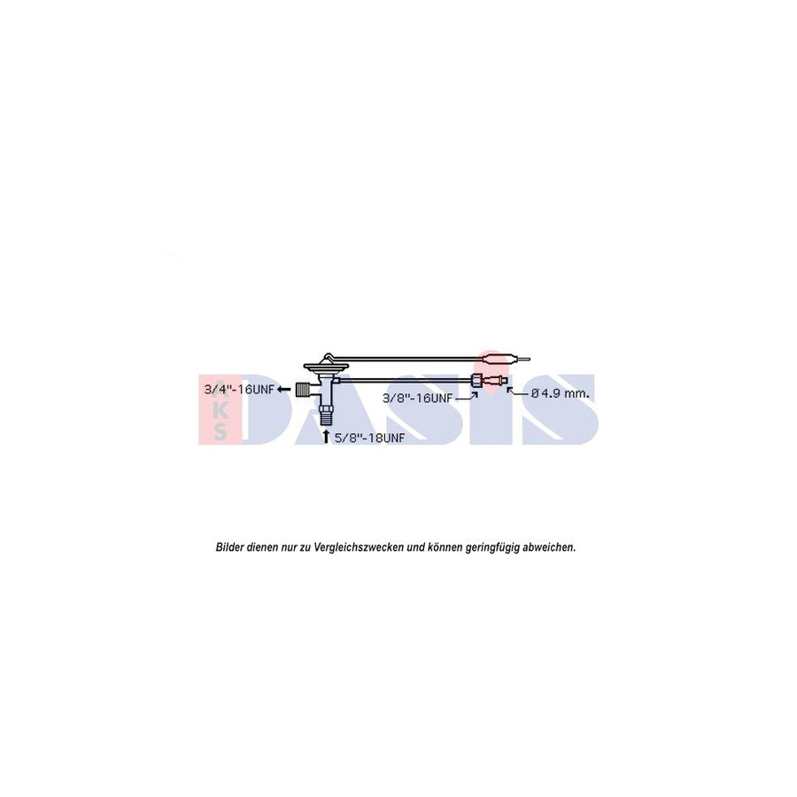 AKS Dasis 840213N AC Expansion Valve for Mazda MX-5 II (Nb)