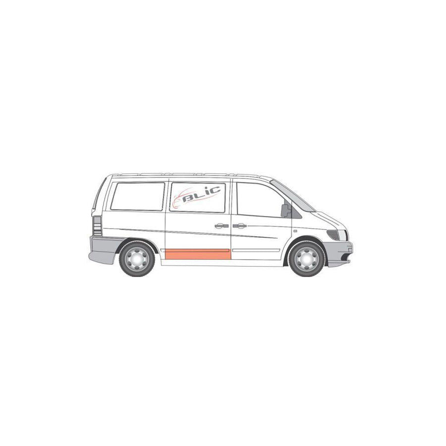 Blic 6508-01-3541171P Door, Body