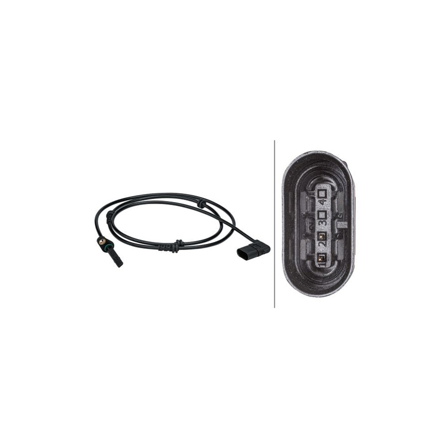 Hella 6PU 012 679-451 Abs Sensor Suitable For Mercedes-Benz C-Class