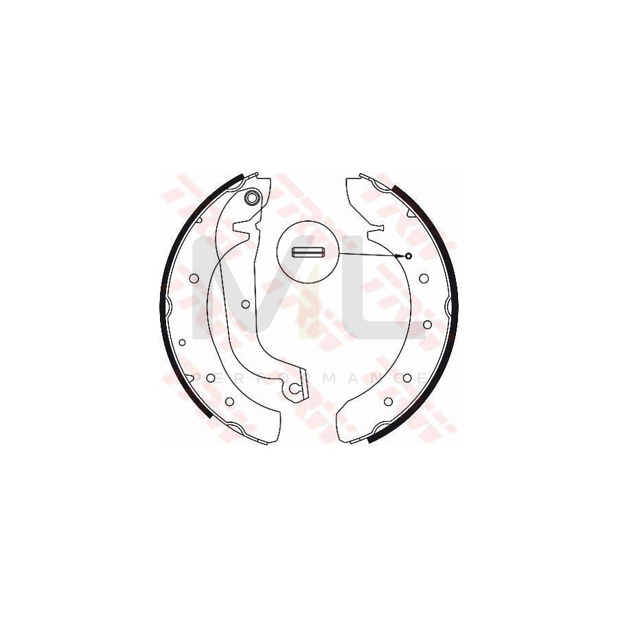 TRW GS8562 Brake Shoe Set | ML Performance Car Parts