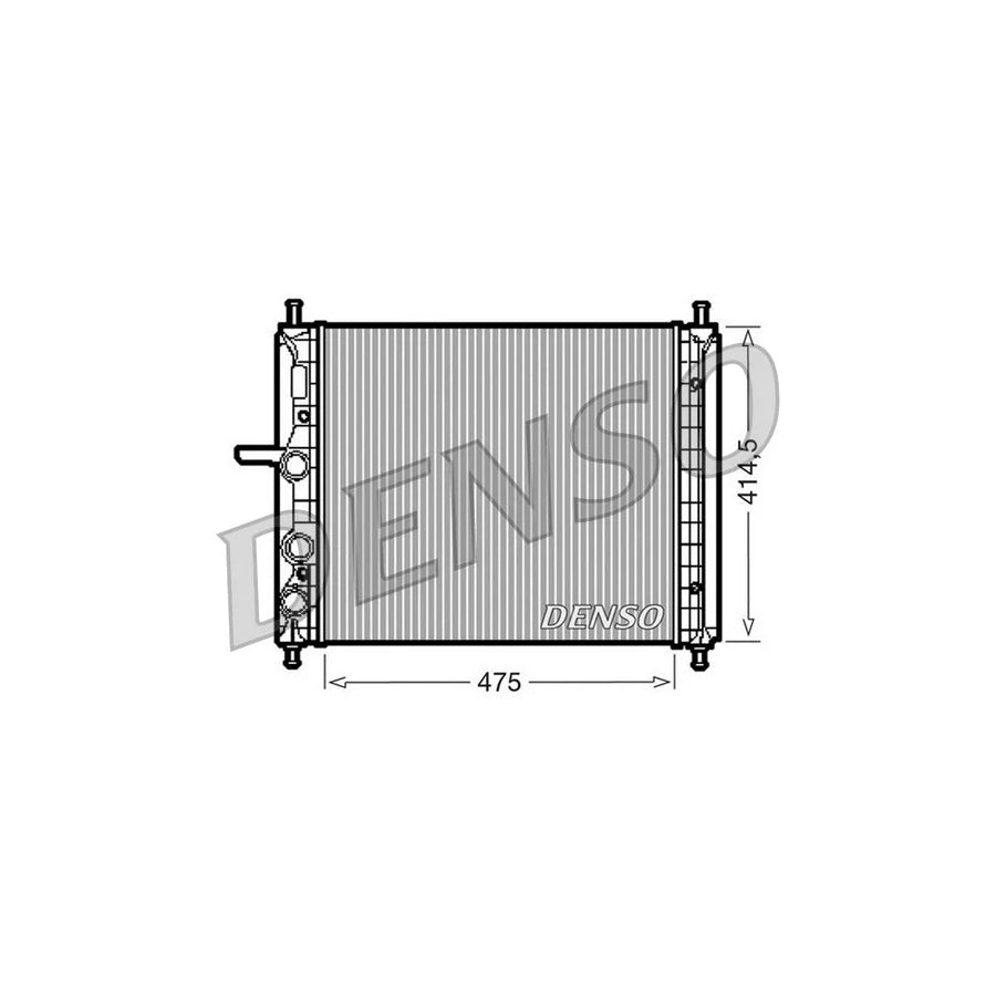 DENSO DRM09034 Engine Radiator for Fiat Brava