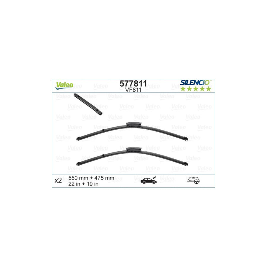 Valeo 577811 Wiper Blade | ML Performance US Car Parts