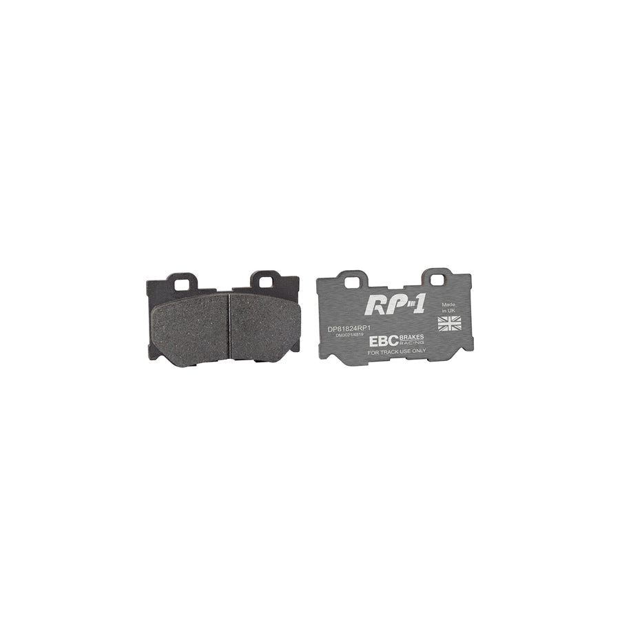 EBC DP81824RP1 Infiniti Nissan RP-1 Full Race Rear Brake Pads - Akebono Caliper 1 | ML Performance US Car Parts