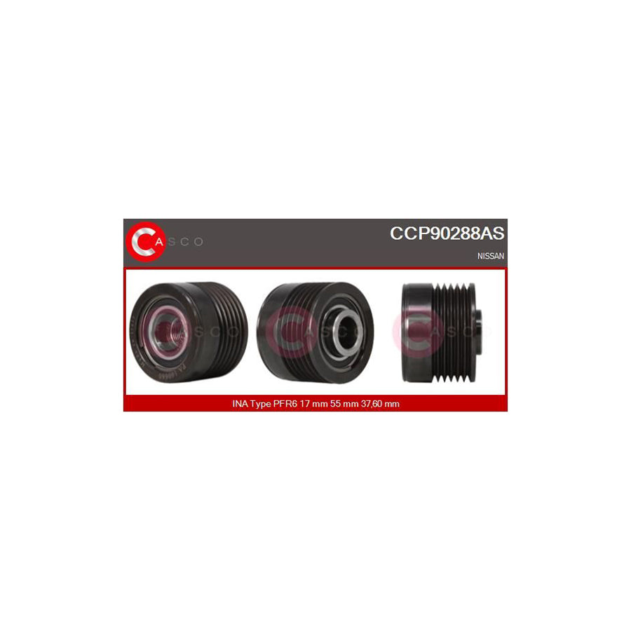 Casco Ccp90288As Pulley, Alternator