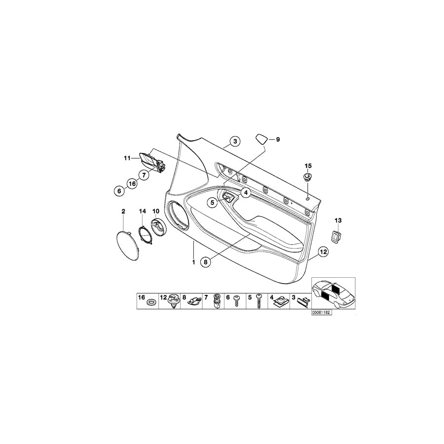 Genuine BMW 51418200729 E46 Bush (Inc. 330i, 318d & 316i 1.9) | ML Performance US Car Parts