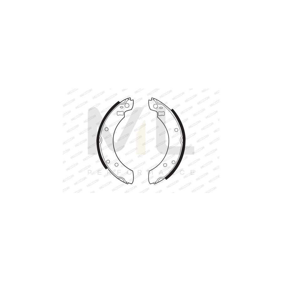FERODO PREMIER FSB363 Brake Shoe Set | ML Performance Car Parts