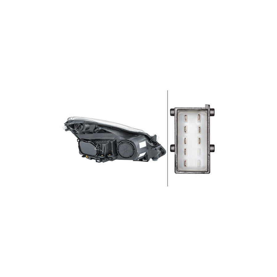 Hella 1EG 354 534-011 Headlight For Opel Corsa D Hatchback (S07)