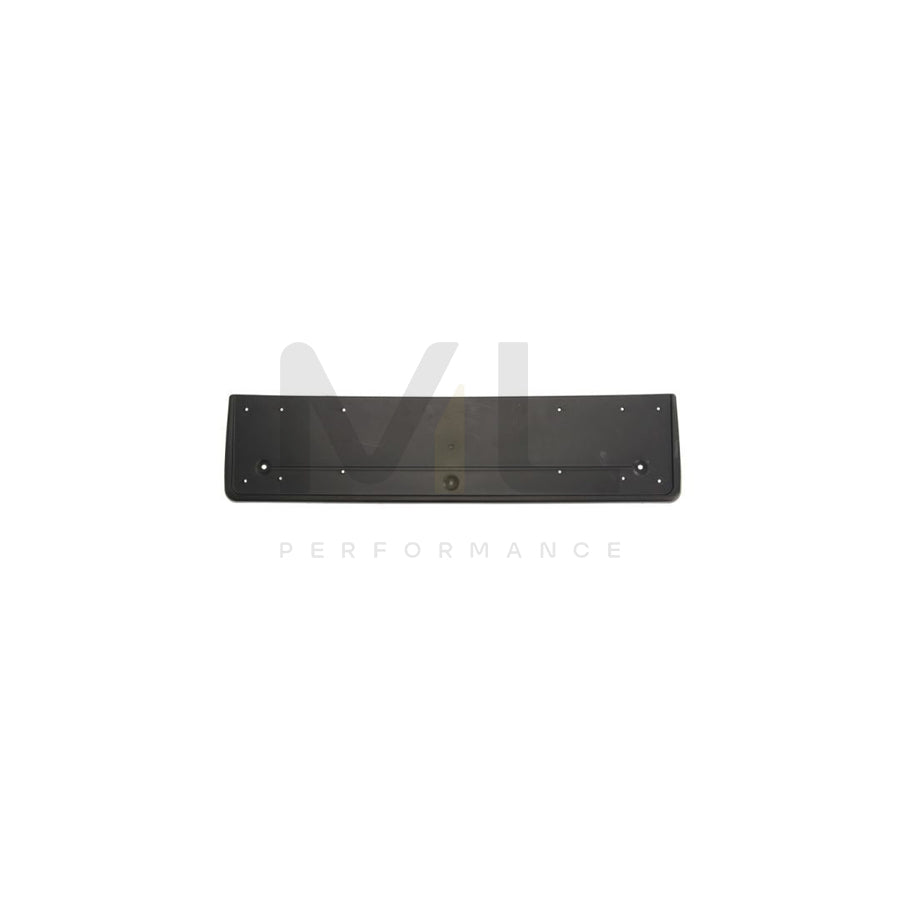 BLIC 6509-01-0065920P Number plate holder for BMW 5 Series Front, Black, frameless | ML Performance Car Parts