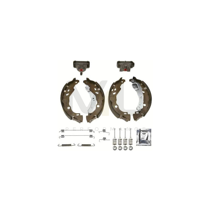 TRW Brake Kit BK1749 Brake Shoe Set for LANCIA Ypsilon II (843) with wheel brake cylinder | ML Performance Car Parts