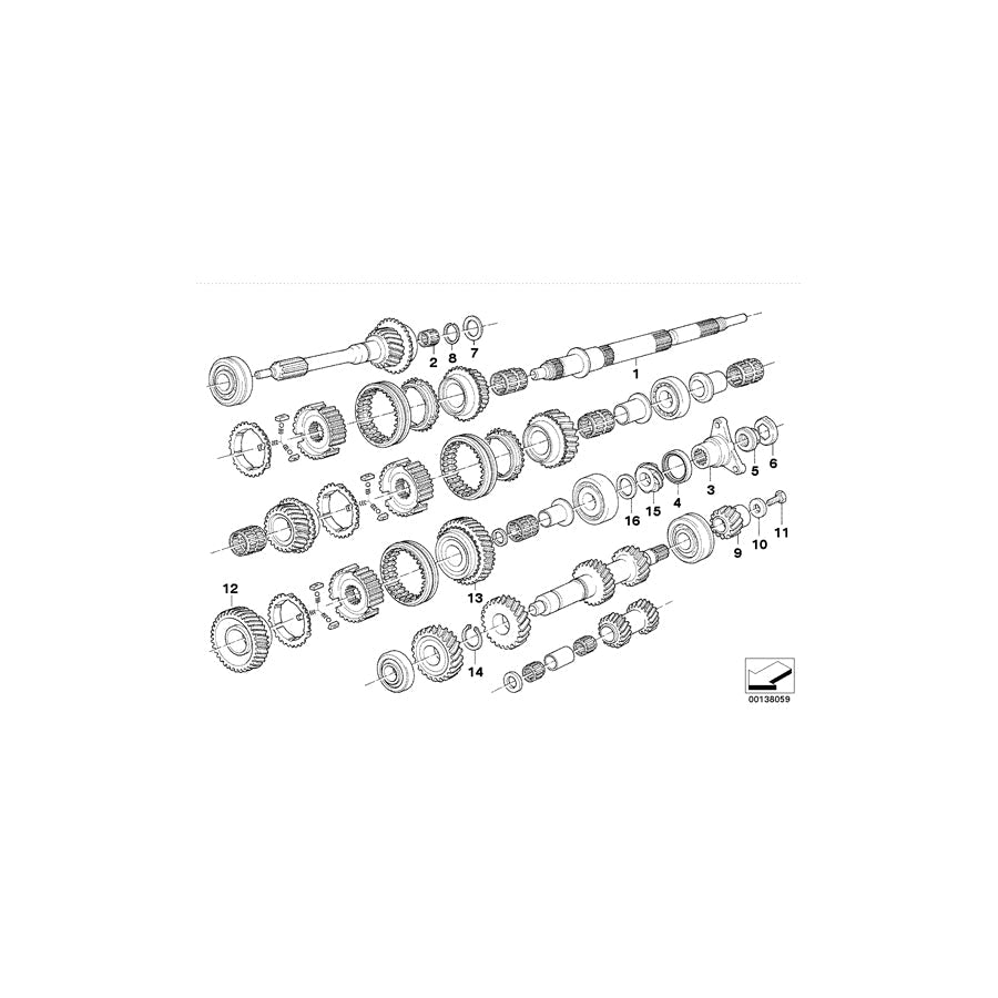 Genuine BMW 23221228146 E34 E28 Classic Snap Ring 42,5X1,75 (Inc. E30 M3 Gr.A/DTM, E30 M3 Gr.N & M6) | ML Performance US Car Parts
