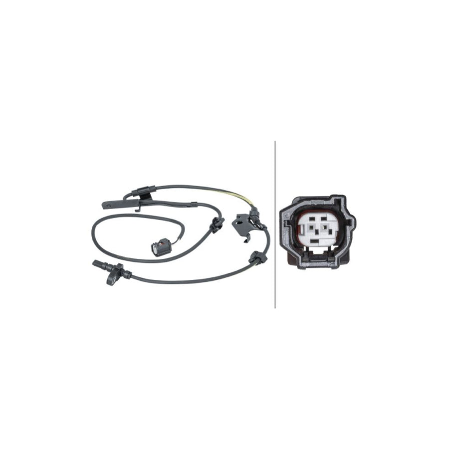 Hella 6PU 012 679-781 Abs Sensor For Toyota Rav 4