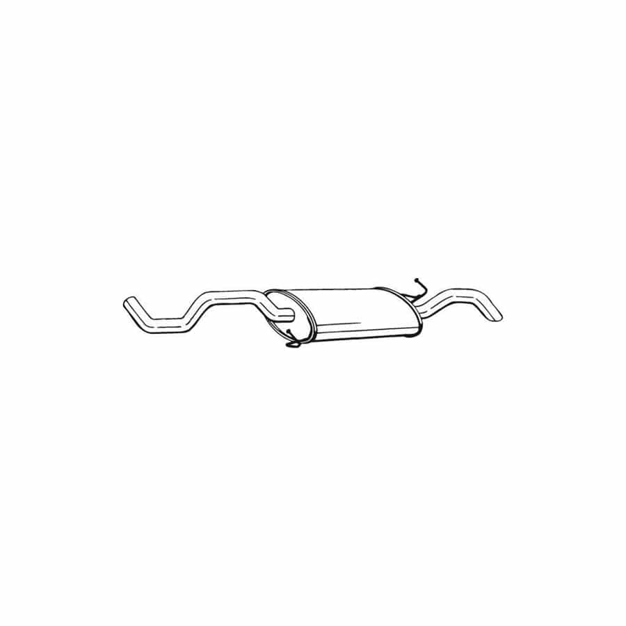 Bosal 281-373 Rear Silencer