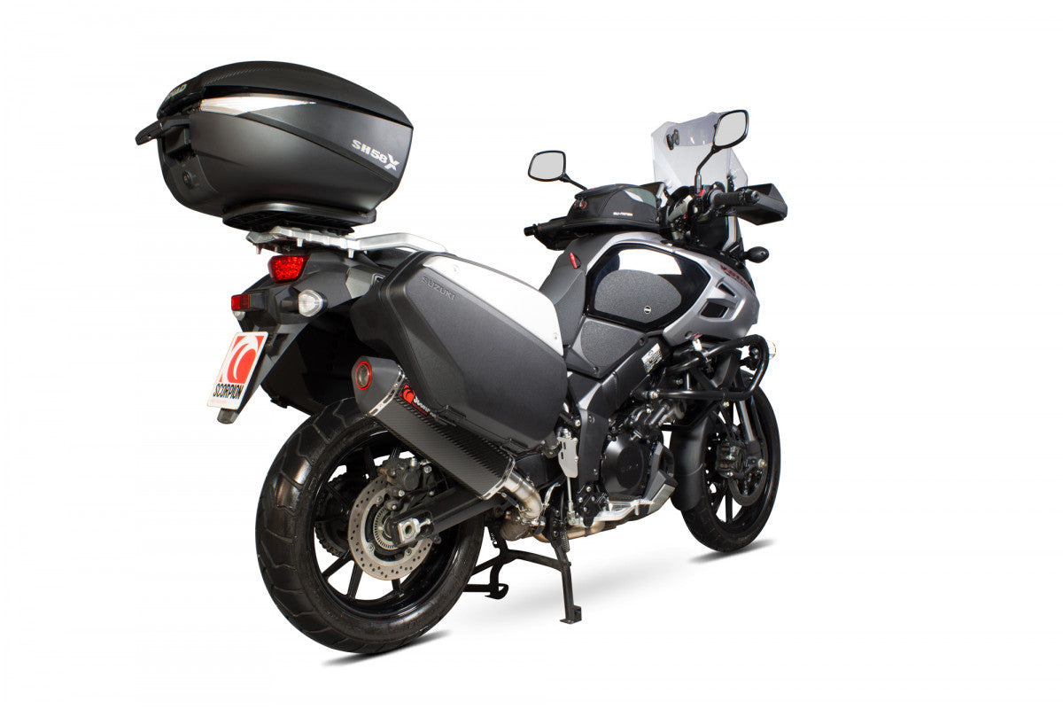 Scorpion RSI115CEO Suzuki DL1000 V-Strom Serket Parallel Slip-On - Carbon Fibre Sleeve | ML Performance US US