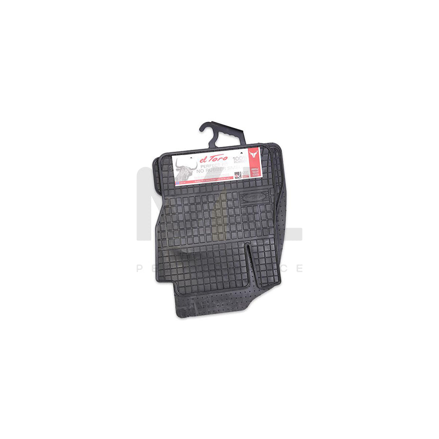 FROGUM Tailored 0308 Floor mat set for FORD FOCUS Elastomer, Front and Rear, Quantity: 4, Black, (LHD)