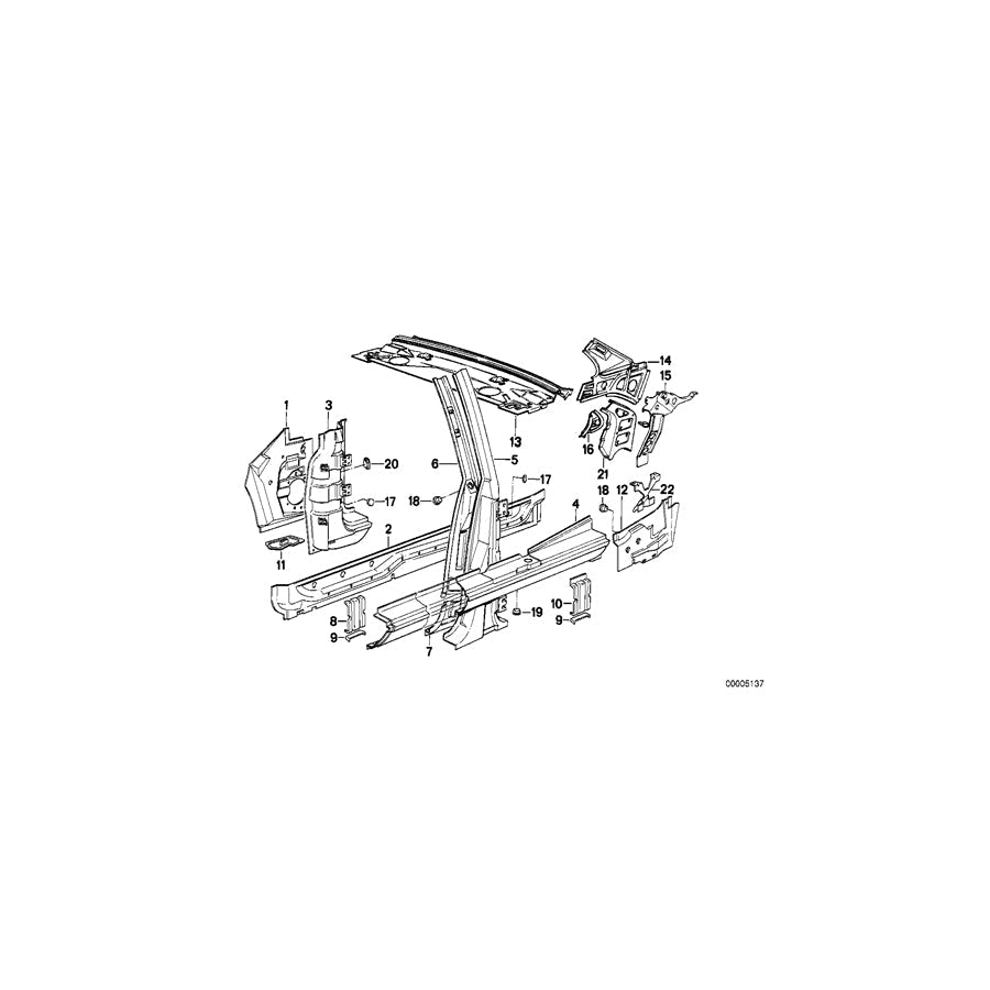 Genuine BMW 51711911996 E30 Blind Plug 33X42,5 (Inc. 320i, 324td & 316) | ML Performance US Car Parts
