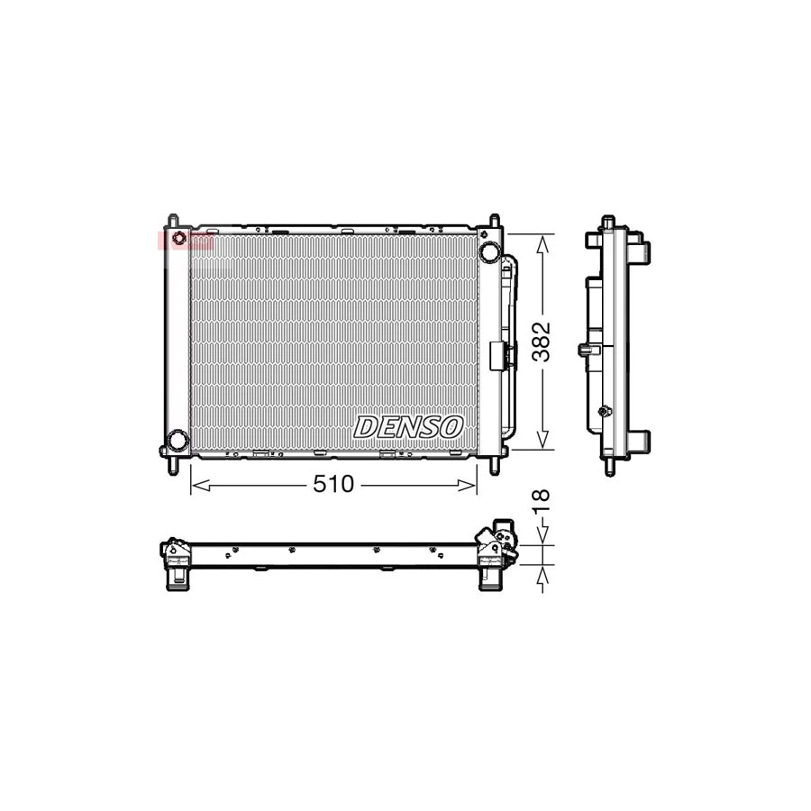DENSO DRM23111 Cooler Module