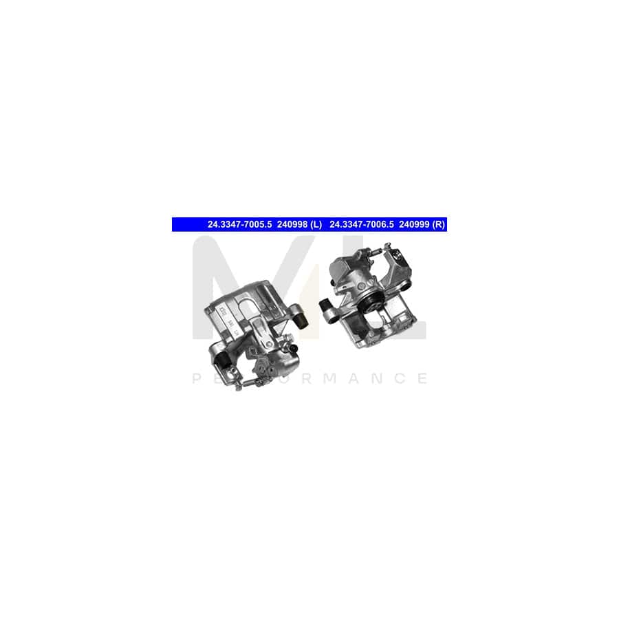 ATE 24.3347-7005.5 Brake Caliper without holder