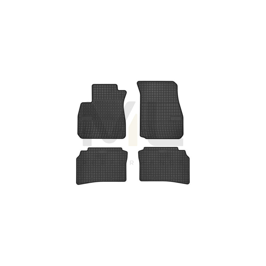FROGUM Tailored 547983 Floor mat set for OPEL INSIGNIA Elastomer, Front and Rear, Quantity: 4, Black, (LHD)