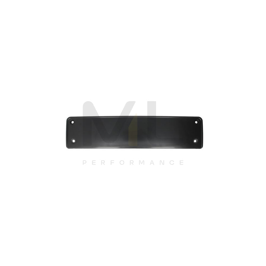 BLIC 6509-01-9524920P Number plate holder for VW GOLF Front, Black, frameless | ML Performance Car Parts