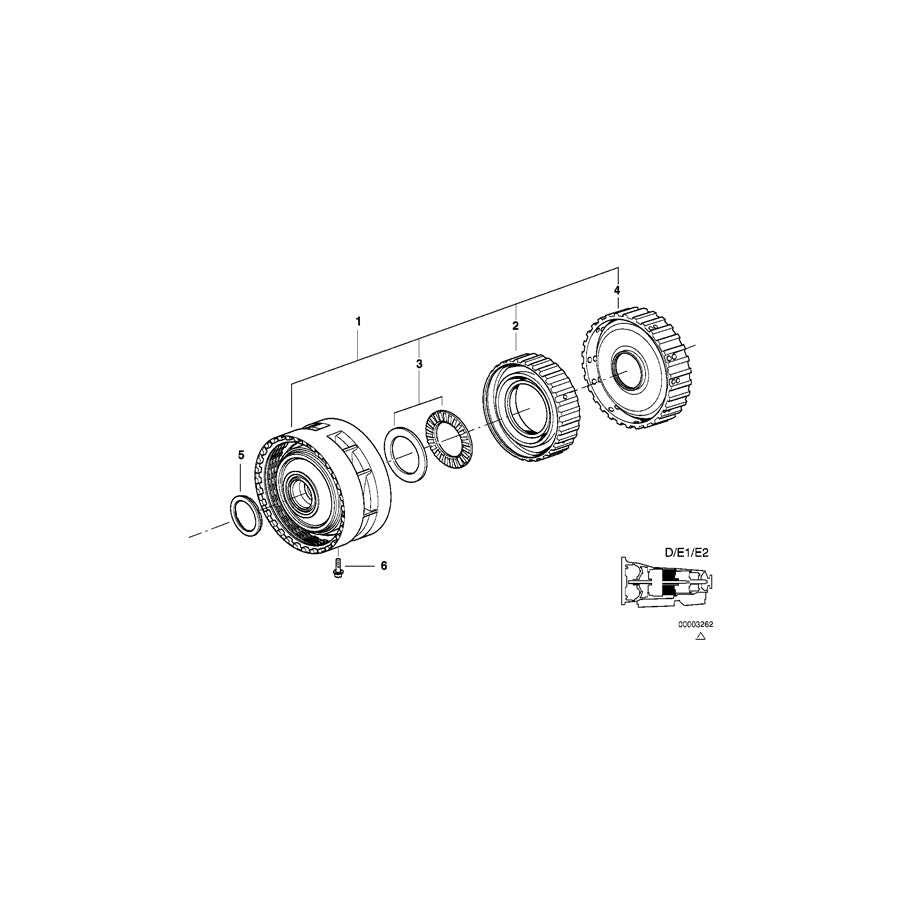 Genuine BMW 24231421554 E39 E31 E38 Torx Bolt M10X45 (Inc. 740iL, 750iL & 540i) | ML Performance US Car Parts