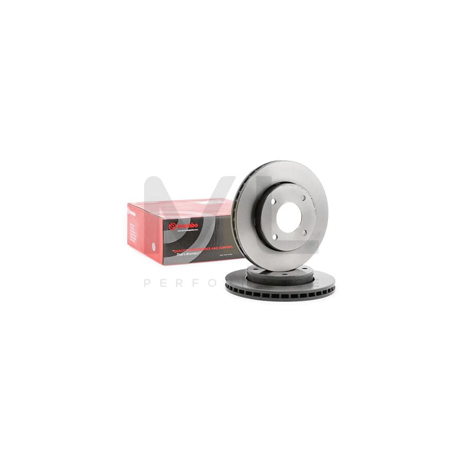 BREMBO COATED DISC LINE 09.9991.11 Brake Disc Internally Vented, Coated | ML Performance Car Parts