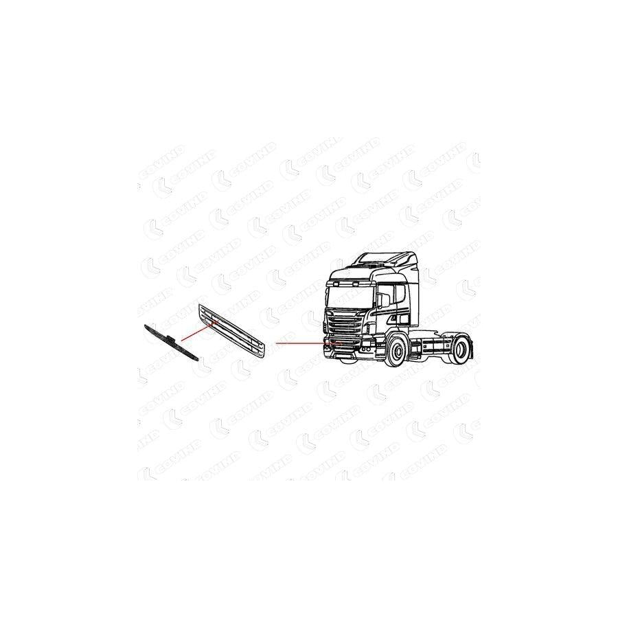 Covind 146/151 Radiator Grille