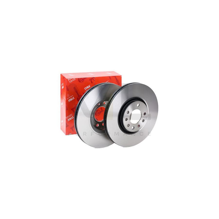 TRW DF4246 Brake Disc Vented, Painted, High-carbon | ML Performance Car Parts
