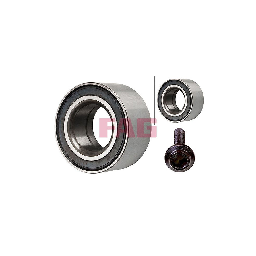 FAG 713 6103 60 Wheel Bearing Kit For Audi A6 C5 Saloon (4B2)