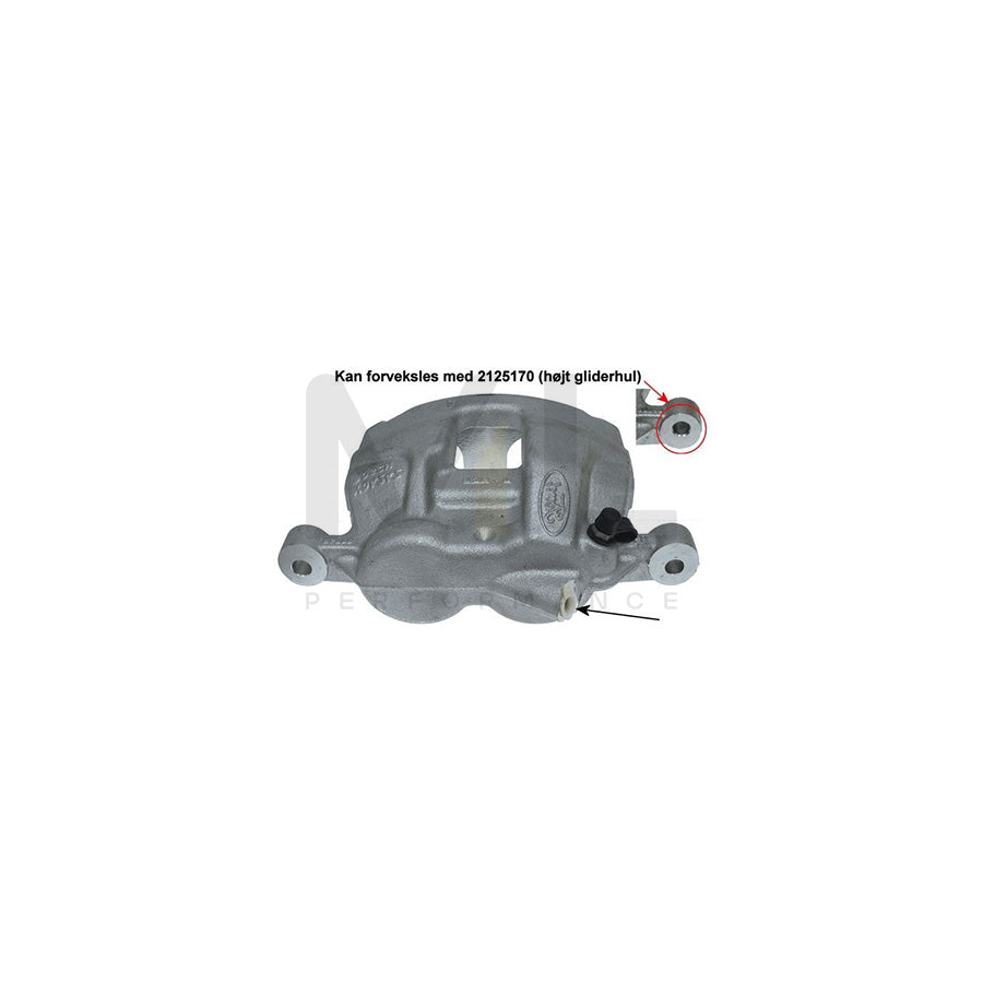 TEXTAR 38163300 Brake Caliper for FORD TRANSIT without holder | ML Performance Car Parts