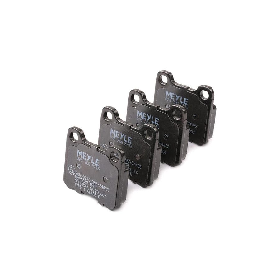 Meyle 025 206 8715 Brake Pad Set