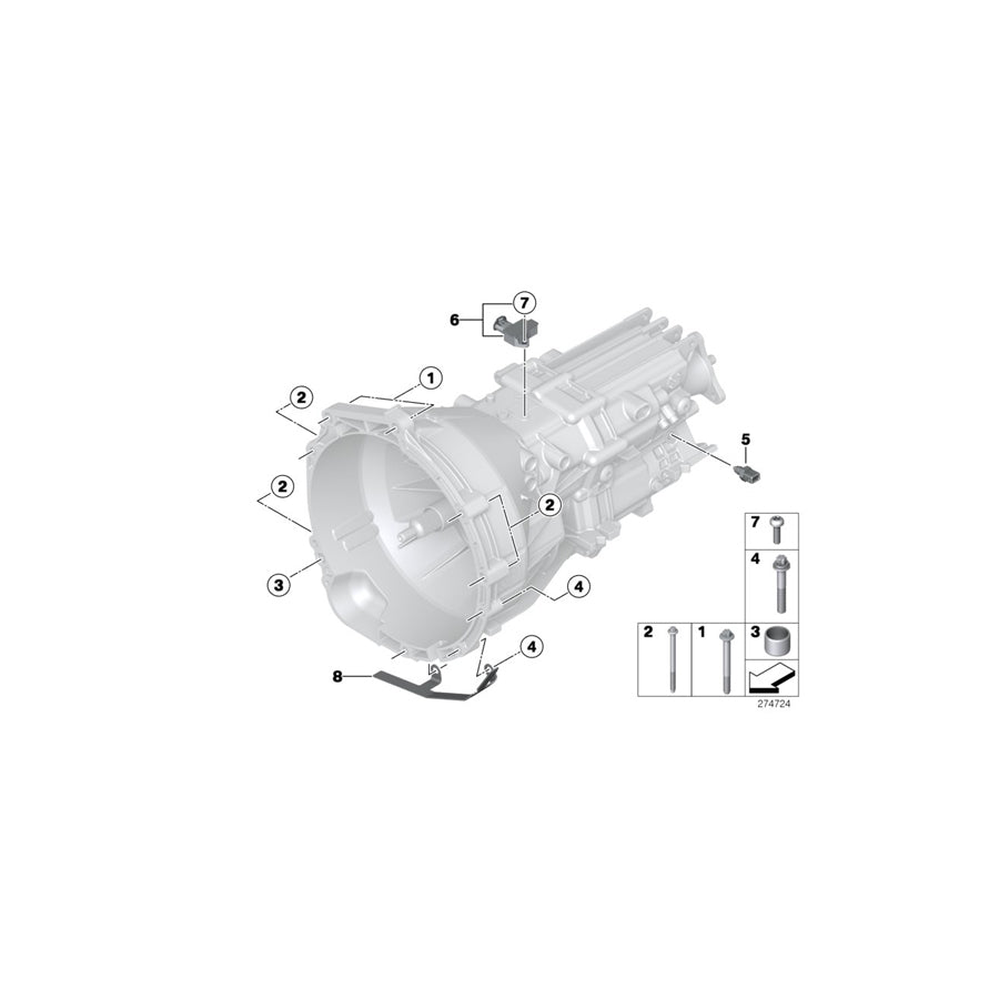 Genuine BMW 11148517182 F32 F33 F20 Holder F Cover, Acoustics (Inc. 120d, 320d ed & 118d) | ML Performance US Car Parts