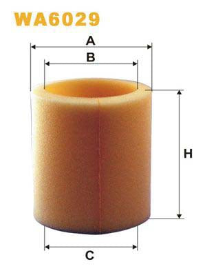 WIX Filters WA6029 Air Filter For Citroën Bx Hatchback